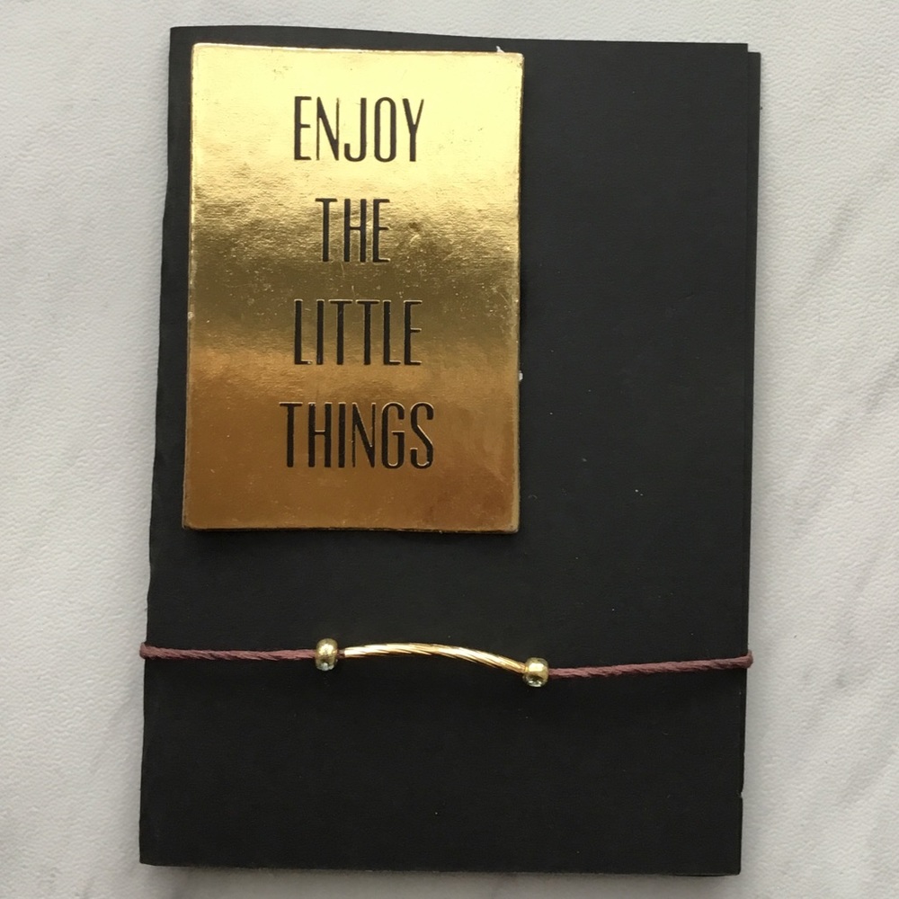 Delicate Gold Bar Minimalist Bracelet
